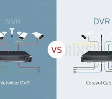 تفاوت NVR و DVR در سیستم‌های نظارت تصویری